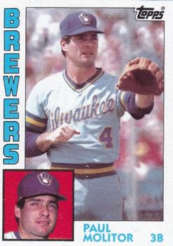 1984 Topps Head-In-Box Proofs #NNO Paul Molitor Front
