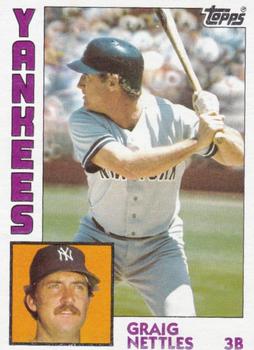 1984 Topps Head-In-Box Proofs #NNO Graig Nettles Front