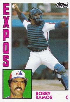 1984 Topps Head-In-Box Proofs #NNO Bobby Ramos Front