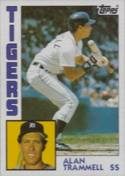 1984 Topps Head-In-Box Proofs #NNO Alan Trammell Front