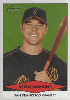 2007 Bowman Heritage - Prospects #BHP14 Derin McMains Front