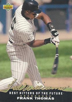 1992 Upper Deck - Ted Williams' Best #T19 Frank Thomas Front
