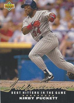 1992 Upper Deck - Ted Williams' Best #T9 Kirby Puckett Front