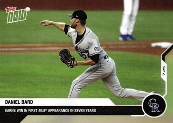 2020 Topps Now #13 Daniel Bard Front