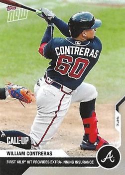 2020 Topps Now #15 William Contreras Front