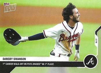 2020 Topps Now #120 Dansby Swanson Front
