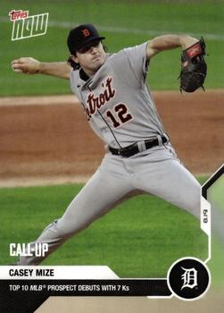 2020 Topps Now #127 Casey Mize Front