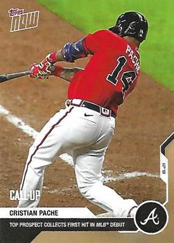 2020 Topps Now #139 Cristian Pache Front