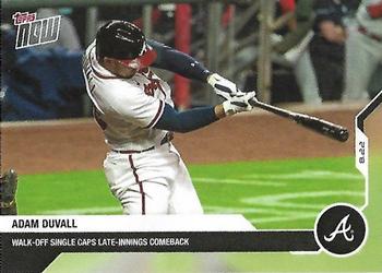 2020 Topps Now #147 Adam Duvall Front