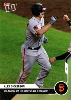 2020 Topps Now #190 Alex Dickerson Front