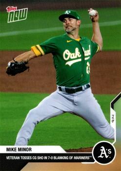 2020 Topps Now #266 Mike Minor Front