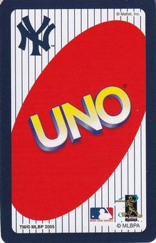 2005 UNO New York Yankees #O6 Mike Mussina Back