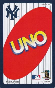 2005 UNO New York Yankees #OD Alex Rodriguez / Derek Jeter Back