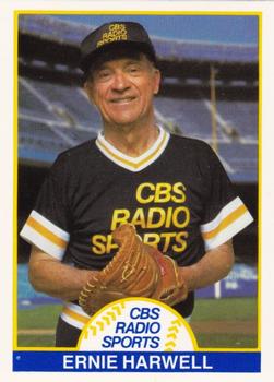 1986 CBS Radio Sports Game of the Week #NNO Ernie Harwell Front