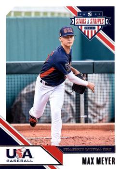 2020 Panini USA Baseball Stars & Stripes #7 Max Meyer Front
