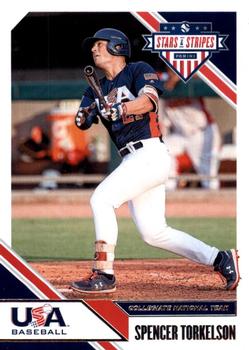 2020 Panini USA Baseball Stars & Stripes #9 Spencer Torkelson Front