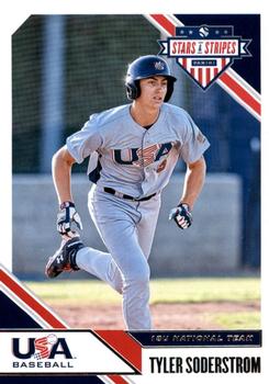 2020 Panini USA Baseball Stars & Stripes #47 Tyler Soderstrom Front