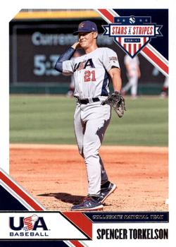 2020 Panini USA Baseball Stars & Stripes #71 Spencer Torkelson Front