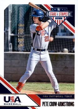 2020 Panini USA Baseball Stars & Stripes #72 Pete Crow-Armstrong Front