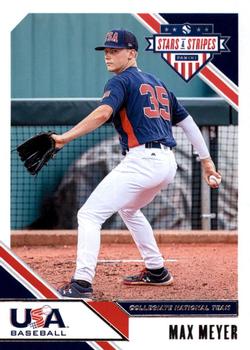 2020 Panini USA Baseball Stars & Stripes #85 Max Meyer Front
