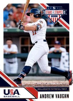 2020 Panini USA Baseball Stars & Stripes #89 Andrew Vaughn Front