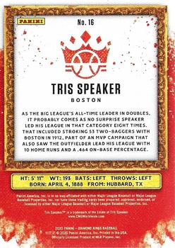 2020 Panini Diamond Kings #16 Tris Speaker Back