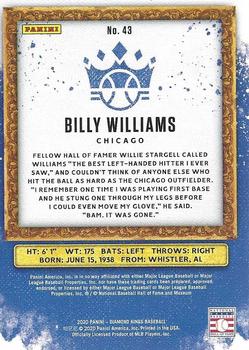 2020 Panini Diamond Kings #43 Billy Williams Back