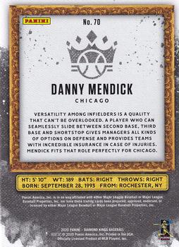 2020 Panini Diamond Kings #70 Danny Mendick Back