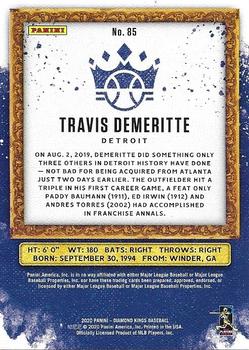 2020 Panini Diamond Kings #85 Travis Demeritte Back