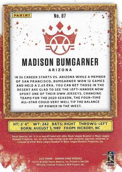 2020 Panini Diamond Kings #87 Madison Bumgarner Back