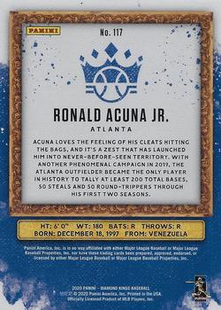 2020 Panini Diamond Kings #117 Ronald Acuna Jr. Back