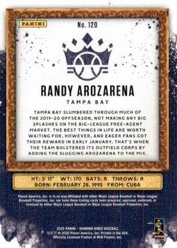 2020 Panini Diamond Kings #120 Randy Arozarena Back