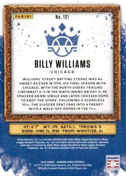 2020 Panini Diamond Kings #121 Billy Williams Back