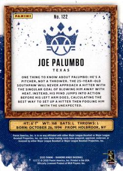 2020 Panini Diamond Kings #122 Joe Palumbo Back