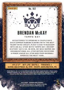 2020 Panini Diamond Kings #162 Brendan McKay Back