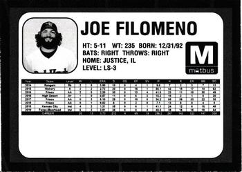 2019 Fargo-Moorhead RedHawks #NNO Joe Filomeno Back