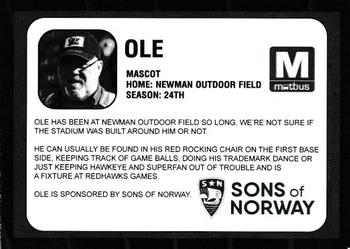 2019 Fargo-Moorhead RedHawks #NNO Ole Back