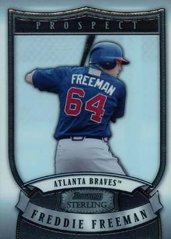2007 Bowman Sterling - Prospects #BSP-FF Freddie Freeman Front
