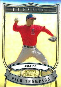 2007 Bowman Sterling - Prospects Refractors #BSP-RT Rich Thompson Front