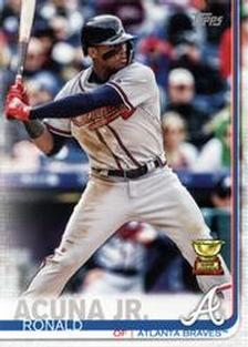2019 Topps On-Demand Mini #1 Ronald Acuña Jr. Front