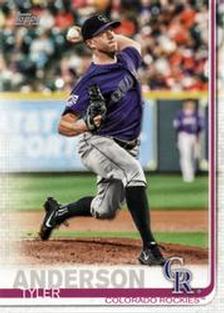 2019 Topps On-Demand Mini #2 Tyler Anderson Front