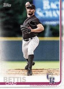 2019 Topps On-Demand Mini #74 Chad Bettis Front