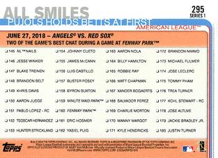 2019 Topps On-Demand Mini #295 All Smiles Back