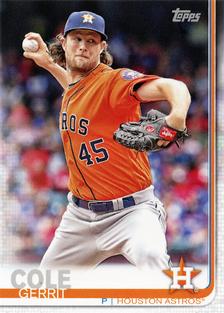 2019 Topps On-Demand Mini #572 Gerrit Cole Front