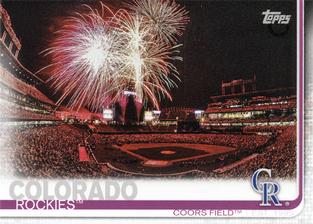 2019 Topps On-Demand Mini #604 Coors Field Front