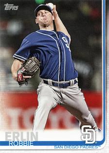 2019 Topps On-Demand Mini #626 Robbie Erlin Front