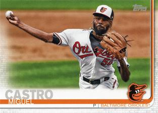 2019 Topps On-Demand Mini #US163 Miguel Castro Front