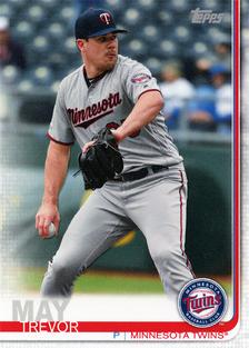 2019 Topps On-Demand Mini #US196 Trevor May Front