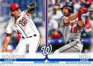 2019 Topps On-Demand Mini #US210 Jake Noll / James Bourque Front