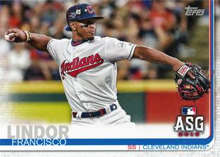 2019 Topps On-Demand Mini #US293 Francisco Lindor Front